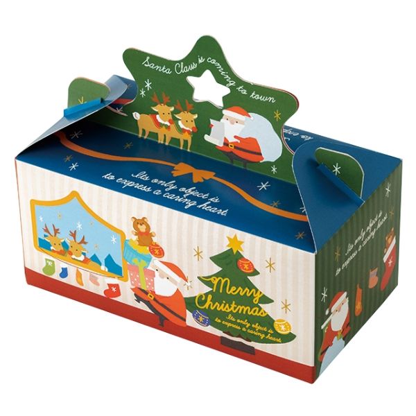贈答箱 クリスマスチャビーサンタ ギフトボックス-1(10枚) ヘッズ