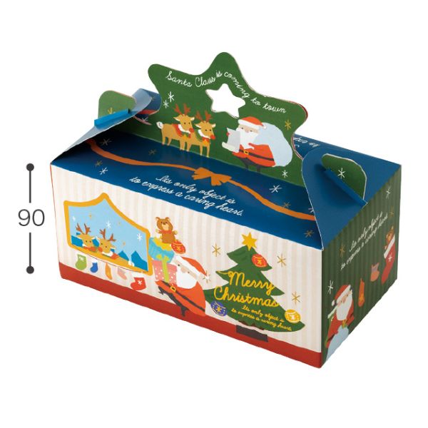 贈答箱 クリスマスチャビーサンタ ギフトボックス-1(10枚) ヘッズ