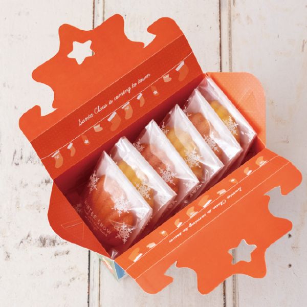 贈答箱 クリスマスチャビーサンタ ギフトボックス-1(10枚) ヘッズ