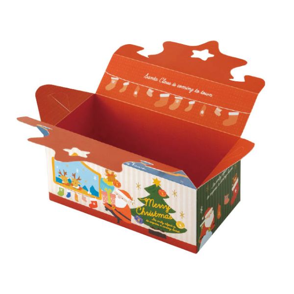 贈答箱 クリスマスチャビーサンタ ギフトボックス-1(10枚) ヘッズ