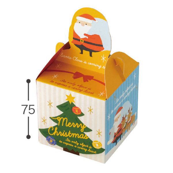 贈答箱 クリスマスチャビーサンタ ギフトボックス-2(20枚) ヘッズ