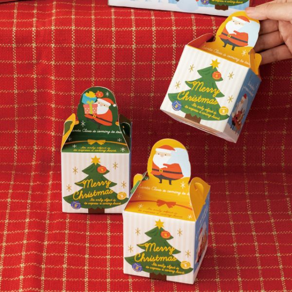 贈答箱 クリスマスチャビーサンタ ギフトボックス-2(20枚) ヘッズ