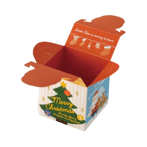 贈答箱 クリスマスチャビーサンタ ギフトボックス-2(20枚) ヘッズ