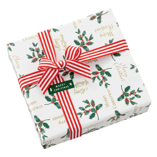 クリスマスヒイラギ 包装紙-1(50枚) ヘッズ