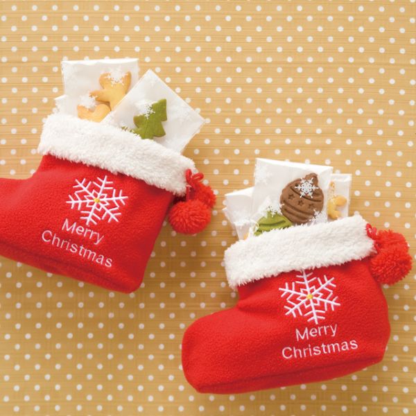 袋 クリスマスブーツギフトバッグ-M(10枚) ヘッズ