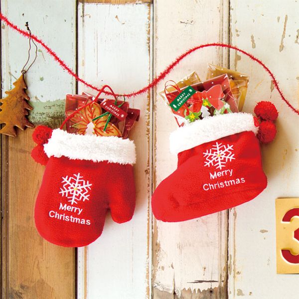袋 クリスマスブーツギフトバッグ-M(10枚) ヘッズ