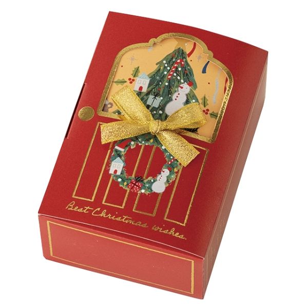 贈答箱 クリスマスベアラーウィンドウギフトボックス-S(20枚) ヘッズ