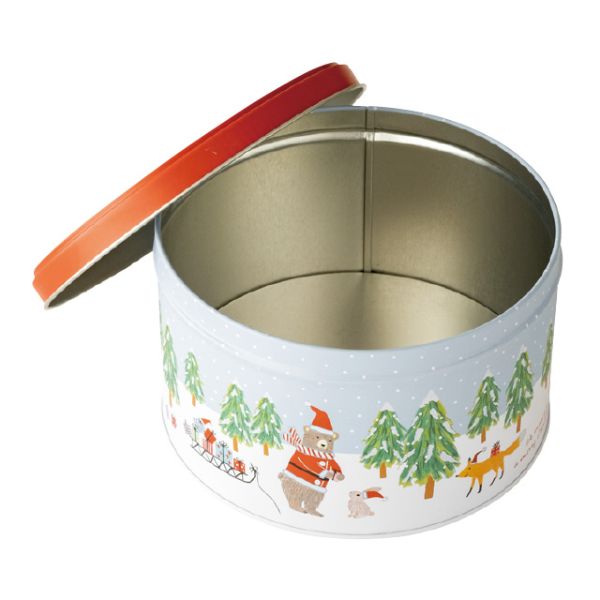 贈答箱 クリスマスベアラーギフト缶-1(6個) ヘッズ