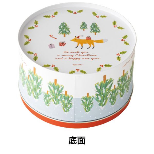贈答箱 クリスマスベアラーギフト缶-1(6個) ヘッズ