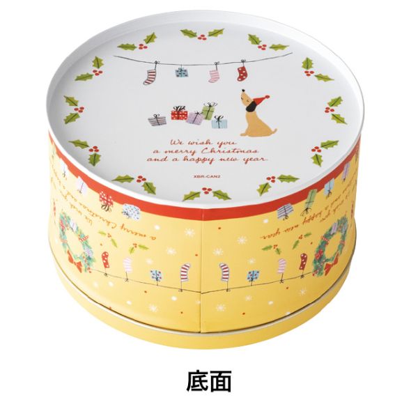 贈答箱 クリスマスベアラーギフト缶-2(6個) ヘッズ