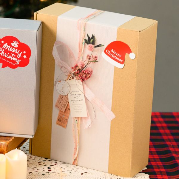 クリスマスポイントシール-2/サンタ帽子(100枚) ヘッズ