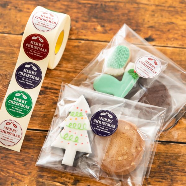 クリスマスポイントロールシール-1(500枚) ヘッズ