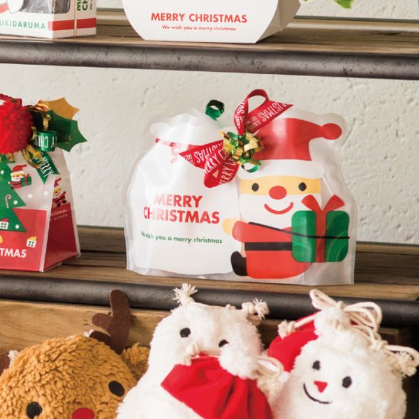 クリスマスミニバッグ-ミニサンタ(20枚)