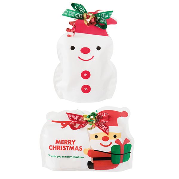 クリスマスミニバッグ-雪ダルマ(20枚)