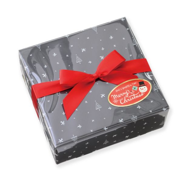 クリスマスミントブルー ギフトシール-1(100枚) ヘッズ