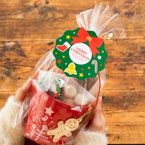 クリスマスリースワイヤータイ-1(10個) ヘッズ