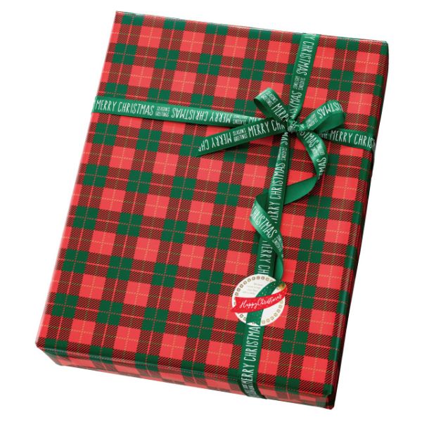 クリスマスレタープリント サテンリボン-2/グリーン(1巻) ヘッズ