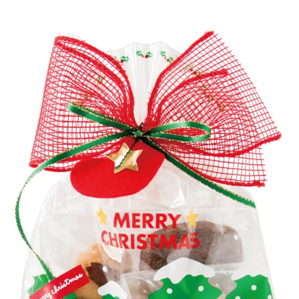 贈答用飾り ハンドメイドクリスマス ミニタッグ-1/ソックス(30枚) ヘッズ