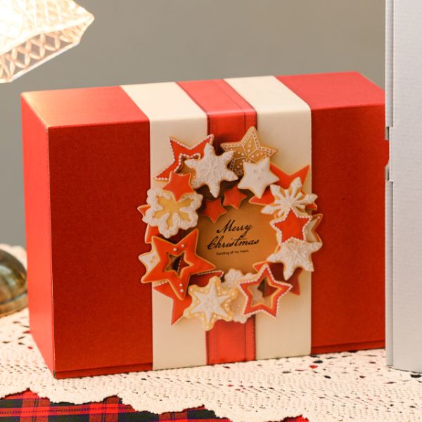 贈答用飾り 掛ケ紙/クリスマスプリント-1(30枚) ヘッズ