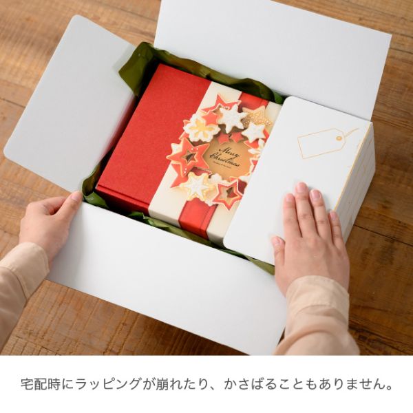 贈答用飾り 掛ケ紙/クリスマスプリント-1(30枚) ヘッズ