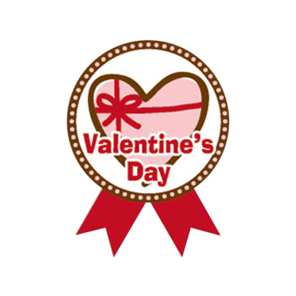 バレンタインラベル FK-41 VTリボン