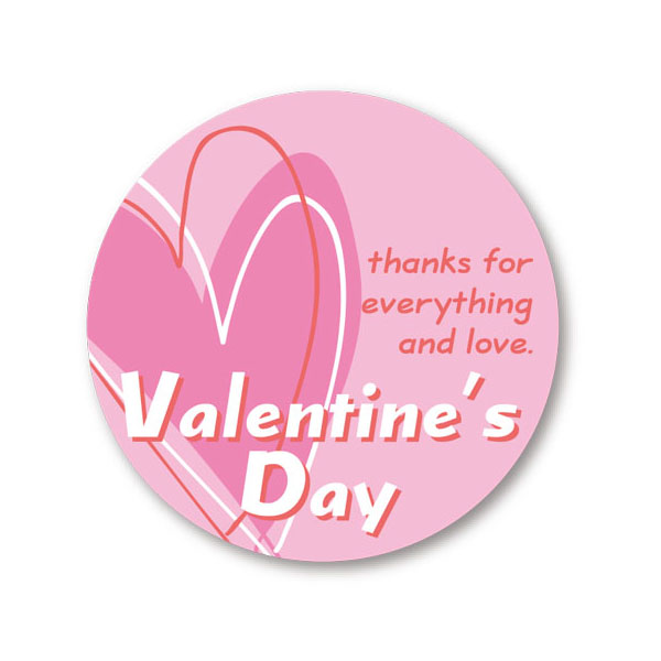 バレンタインラベル FK-42 VT丸