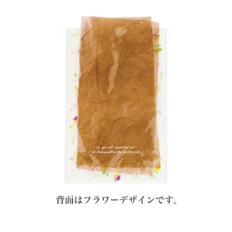 袋 ナチュラルフラワーOPPギフトバッグ-4(50枚) ヘッズ