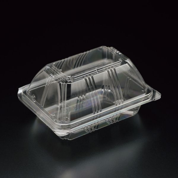 軽食容器 ユニコン LS-03 透明 スミ