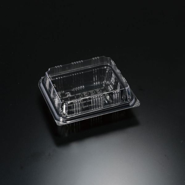 軽食容器 ユニコン LS-角25(盛) B スミ