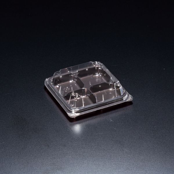和菓子容器 ユニコン MS-4(小) チョコレート スミ