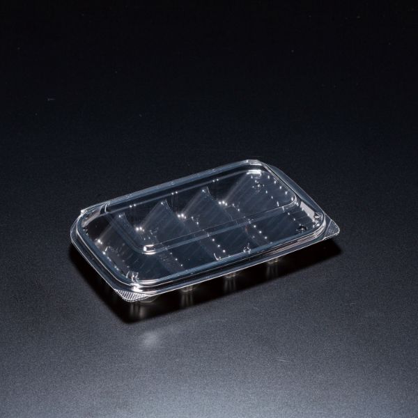 和菓子容器 ユニコン N105-4S B スミ