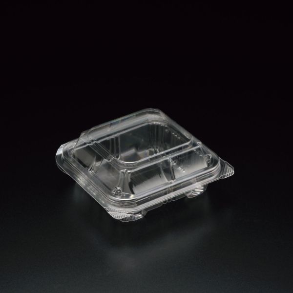 和菓子容器 ユニコン NL1 透明 スミ