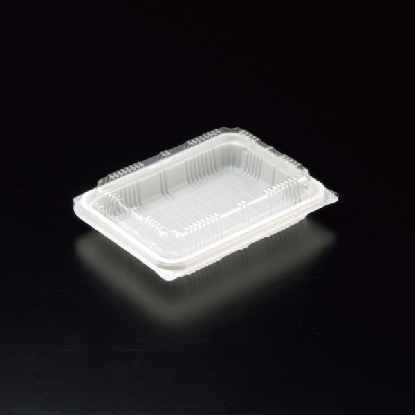 軽食容器 ユニコン LS-AB(浅) W スミ