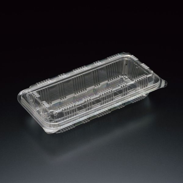 軽食容器 ユニコン LS-M 透明 スミ