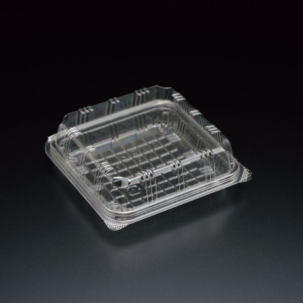 軽食容器 ユニコン LS-T9(浅) 透明 スミ