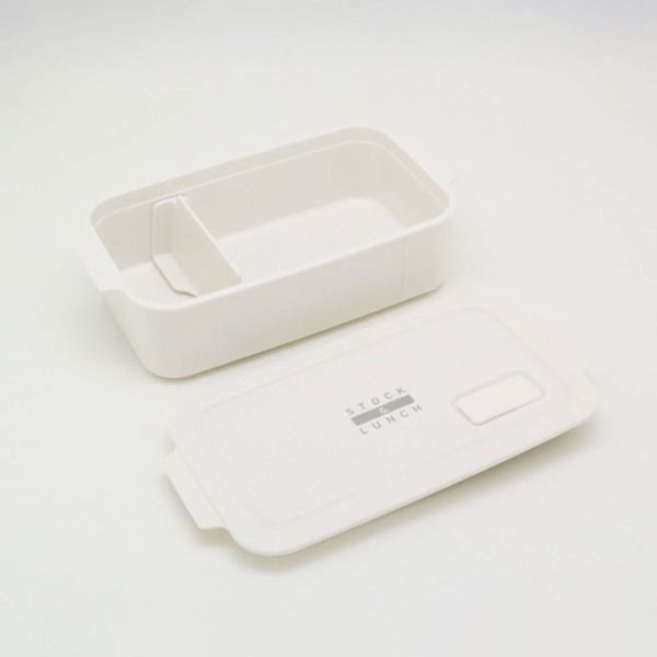 弁当容器 STOCK＆LUNCH BOX STL-500 ホワイト