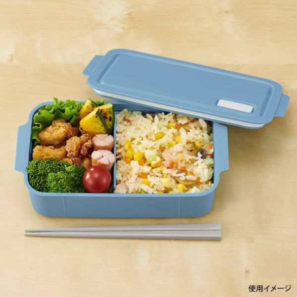 弁当容器 STOCK＆LUNCH BOX STL-650 ブルー