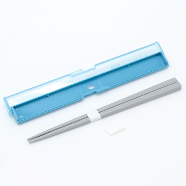弁当小物 STOCK＆LUNCH スリム箸箱セット HS-18 ブルー