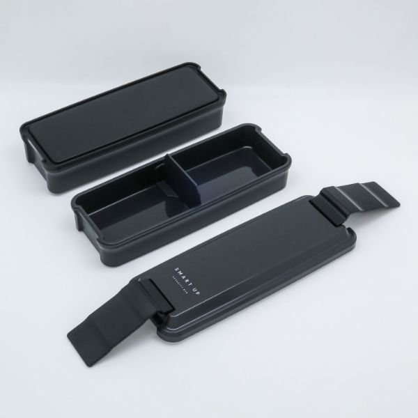 弁当容器 SMART UP ランチボックス二段(仕切付) BLW-38H