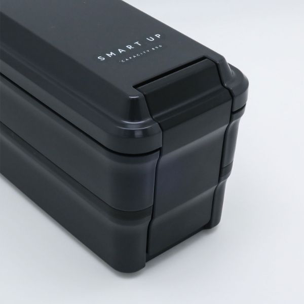 弁当容器 SMART UP ランチボックス二段保冷ケース付 BLW-38HE