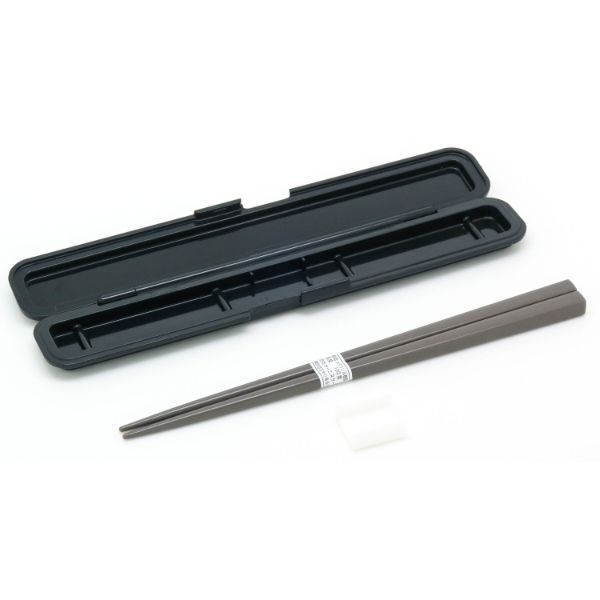 弁当小物 LUNCH CHIME No.3 箸セット18cm HS-17 ブラック