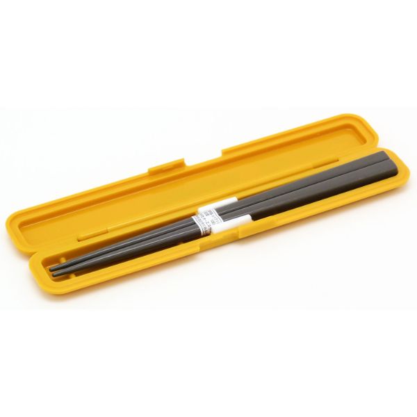 弁当小物 LUNCH CHIME No.3 箸セット18cm HS-17 イエロー