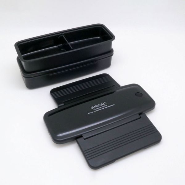弁当容器 ブリスフリー ランチボックス二段保冷ケース付 BLW-12HE