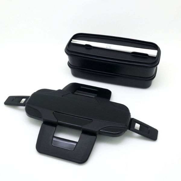 弁当容器 ロックフォー ランチボックス二段(仕切付) BLW-26H