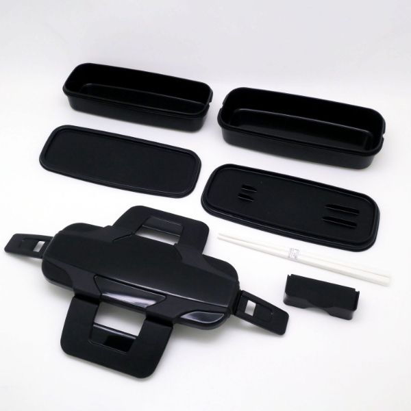 弁当容器 ロックフォー ランチボックス二段(仕切付) BLW-26H