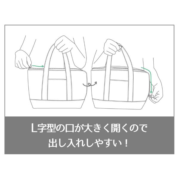 保冷バッグ soreto トートバッグ TB-19 ネイビー