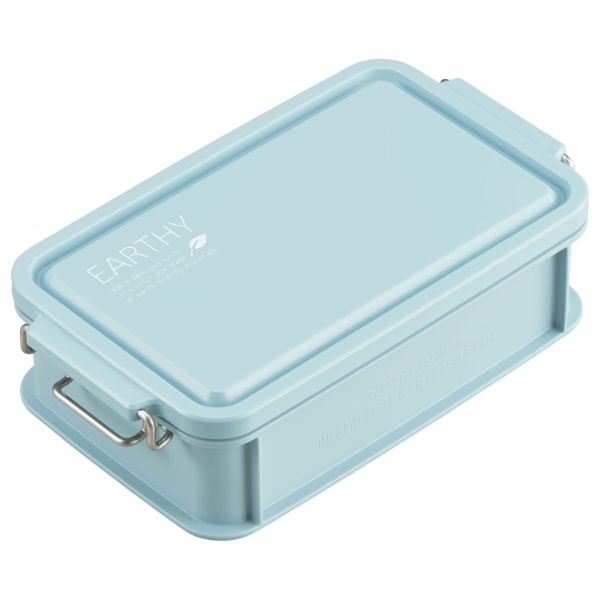 弁当容器 EARTHY コンテナランチボックス(仕切付) CNT-750 ミントグリーン