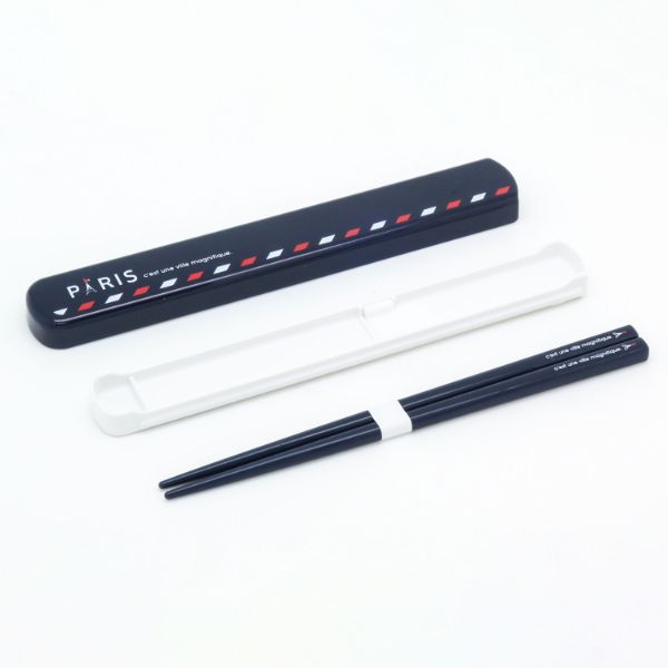 弁当小物 PARIS 引フタ箸箱セット 19.5cm HS-16