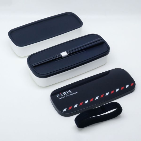 弁当容器 PARIS ランチボックス二段(仕切付) PW-28K