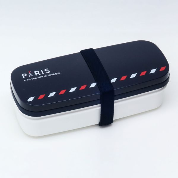 弁当容器 PARIS ランチボックス二段(仕切付) PW-28K